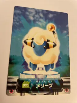 Pokemon Card Bandai Zukon Prism Holo Mareep - Image 2