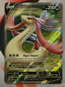 Milotic V 179/192 - Rebel Clash - Full Art Rare Card - Pokemon TCG - Image 1