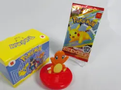 Pikachu McDonald's Promo 2025 Pokemon Card Japanese Sealed + Charmander Toy TCG - Image 1