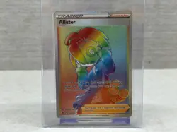 Allister Trainer 192/185 Rainbow Foil - Vivid Voltage 2020 Pokemon Card - NM - Image 1
