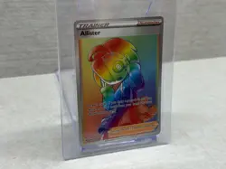 Allister Trainer 192/185 Rainbow Foil - Vivid Voltage 2020 Pokemon Card - NM - Image 2