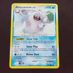 Abomasnow 12/100💎NEAR MINT💎Stormfront Pokemon Card TCG - Image 1