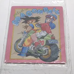 3-29 CR Bulma Son Goku Dragon Ball Itajaga Trading Card New Sealed Unopened NM - Image 3