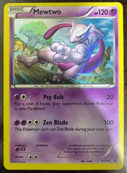 Mewtwo XY100 Holofoil XY Promo | MP | Pokemon TCG Card - Image 1