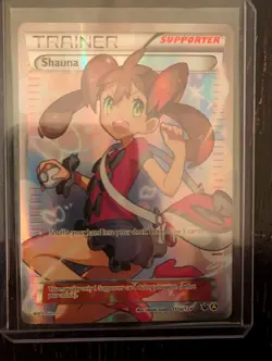 Pokemon Shauna 111a/124 Full Art Rare Card XY Premium Trainer’s Collection Nm - Image 2