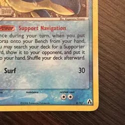 Pokemon TCG Lapras EX Legend Maker Stamped Reverse Holo Card 8/92 NM - Image 2