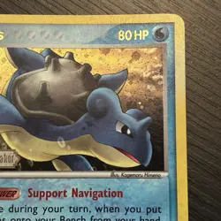 Pokemon TCG Lapras EX Legend Maker Stamped Reverse Holo Card 8/92 NM - Image 5