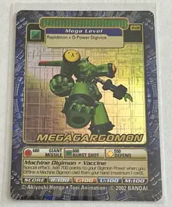 Digimon Street Starter Set 3 St-139 MegaGargomon Holo Card - Image 1