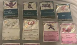42 Card Baby Pokemon Lot Paldean Fates - NM - Raichu, Scizor, Scyther, Pidgey. - Image 3