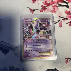 Mewtwo EX 52/108 Ultra Rare XY Evolutions Pokemon Card NM/M - Image 1