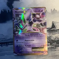 Mewtwo EX 52/108 Ultra Rare XY Evolutions Pokemon Card NM/M - Image 5