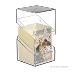 Ultimate Guard 100+ Boulder Standard Size Deck Case Clear UGD010894 Pokemon MTG 4056133011471 - Image 2