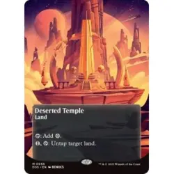 Deserted Temple (056) (borderless) X4 MTG Edge Of Eternities: Stellar Sights - Image 1