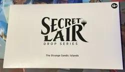 MTG Secret Lair Strange Sands: Islands Non-Foil Sealed - Image 1