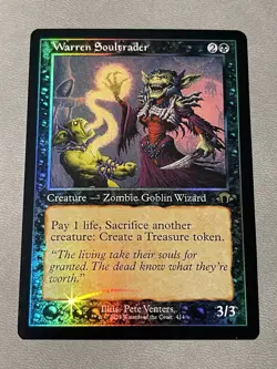 Warren Soultrader (Retro Frame) MTG Modern Horizons 3 Foil NM - Image 1