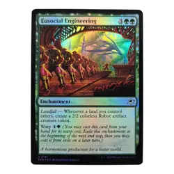 Eusocial Engineering #181 Foil Uncommon MTG 2025 Edge of Eternities (EOE) - Image 1