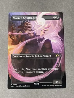MTG Warren Soultrader (Borderless) Normal Modern Horizons 3 NM - Image 1