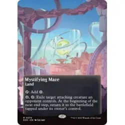 MYSTIFYING MAZE (074) (BORDERLESS) X4 Edge Of Eternities: Stellar Sights MTG - Image 1
