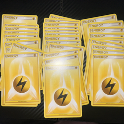 Lightning Energy - 2007 Unnumbered D/P Style Non-Holo - 34 card lot - Image 3