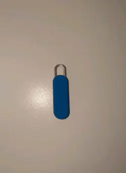 Silicone Zip Pull Tab (Blue/Pink) for Pokemon TCG Black Bolt White Flare Binders - Image 4