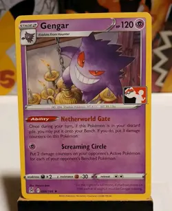 Gengar 066/196 Prize Pack Series Pokemon Play! Stamp Promo Mint Condition e - Image 1