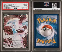 Pokemon Reshiram RC22/RC25 PSA 9 Mint BW Legendary Treasures Radiant Coll. FA - Image 3