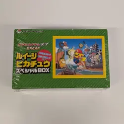JAPANESE Pokemon TCG Luigi Pikachu Special Limited Promo Box - Image 1