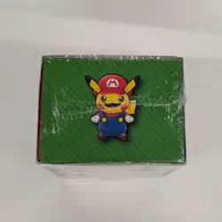 JAPANESE Pokemon TCG Luigi Pikachu Special Limited Promo Box - Image 3