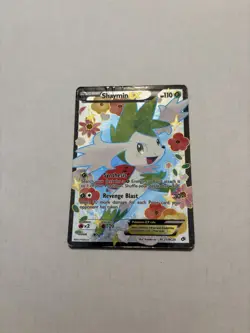2013 Pokemon, Legendary Treasures, #RC21/RC25 Shaymin EX, Full Art Ultra Rare - Image 1