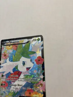 2013 Pokemon, Legendary Treasures, #RC21/RC25 Shaymin EX, Full Art Ultra Rare - Image 4