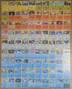 350+ Pokemon TCG Cards All Unique / Different Cards - Common / Uncommon Bulk - Image 3