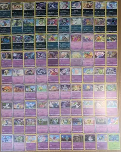 350+ Pokemon TCG Cards All Unique / Different Cards - Common / Uncommon Bulk - Image 4