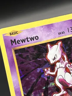 Cracked Ice Holo Mewtwo 51/108 - Pokemon Evolutions Card - MP - Image 2