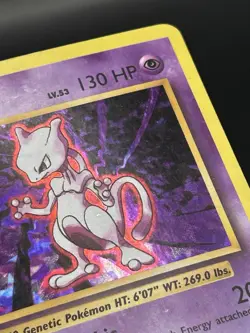 Cracked Ice Holo Mewtwo 51/108 - Pokemon Evolutions Card - MP - Image 3