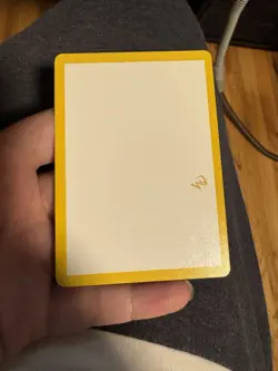 Blank W Stamp Filler Pokemon Card - Image 1