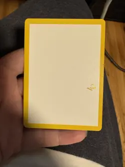 Blank W Stamp Filler Pokemon Card - Image 2