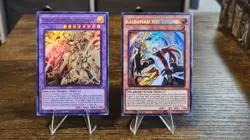 Yugioh! 1x Kaibaman the Legend DUAD-EN021 Secret Rare & Secreterion Dragon UR - Image 1