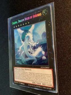 Yugioh - Chasma, Dragon Ruler of Auroras ALIN-EN047 - Secret Rare - Near Mint 1x - Image 3