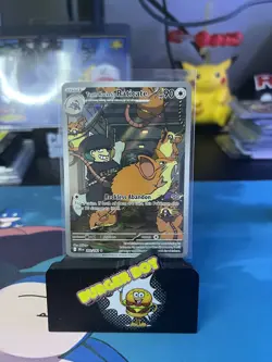Pokemon TCG Team Rockets Raticate Card 202/182 Destined Rivals Full Art - Image 1
