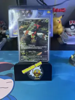 Pokemon TCG Yanma Full Art Destined Rivals Illustration Rare Card 183/182 - Image 1