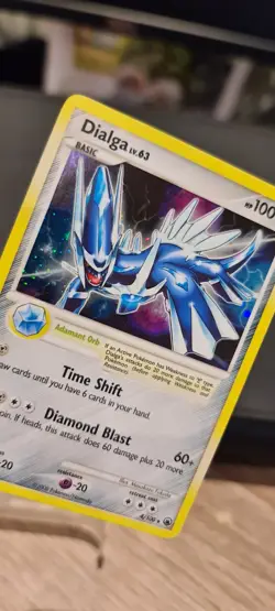 Pokemon - Majestic Dawn - Dialga 4/100 - Rare Holo - NEAR MINT - Image 3
