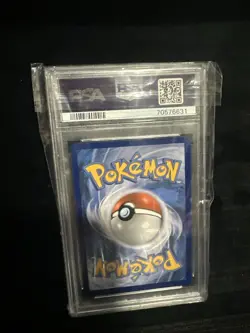 PSA 9 Ash's Pikachu SM111 Black Star Promo Pokemon Card 2017 I Choose You! Mint - Image 2