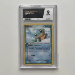 Squirtle 14/17 Pop Series 4 2006 Pokemon Card - Ace Graded Mint 9 - Image 1