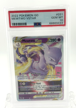 Mewtwo VSTAR 031/078 Pokemon GO Holo PSA 10 GEM MINT - Image 1