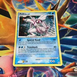 Palkia 11/130 ~ Holo Swirl ~ DIAMOND & PEARL ~ Moderate Play ~ Pokemon Card - Image 1