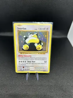 Pokemon Promo Jumbo Cards, Snorlax Gx promo, and Snorlax from the fossil lot - Image 1