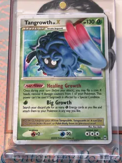 Tangrowth Lv. X 99/99 Arceus Holo Rare Pokemon Card Nintendo 2009 - Image 1