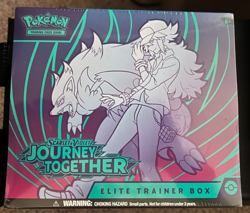 Lot of 3 Pokemon TCG Scarlet & Violet Journey Together Elite Trainer Box ETB NEW - Image 1