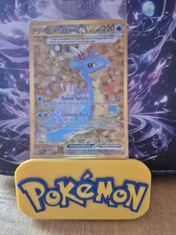 Pokemon TCG Lapras EX SVP 164 Black Star Promo Card New Sealed - Image 1