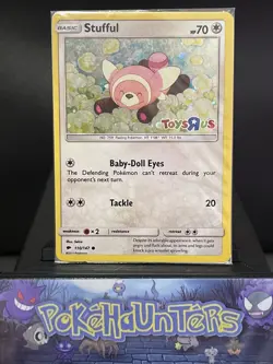 Pokemon Card Stufful 110/147 Toys R Us Stamped Sealed Promo Holo Near Mint - Image 1